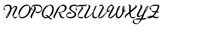Swanson One Regular Font UPPERCASE