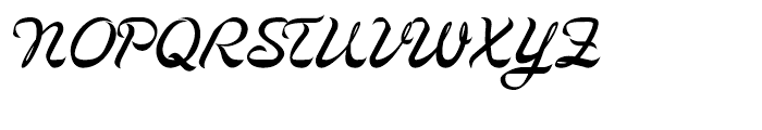 Swanson Two Regular Font UPPERCASE