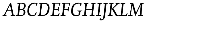 Swift Italic Font UPPERCASE