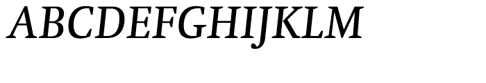 Swift Medium Italic Font UPPERCASE
