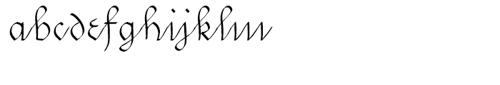 Swirlity Script Regular Font LOWERCASE