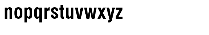 Swiss 721 Bold Condensed Font LOWERCASE