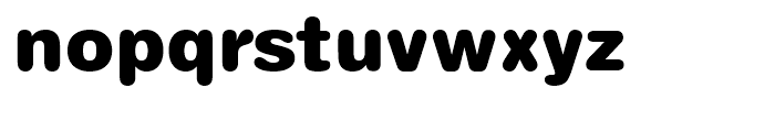 Swiss 721 Rounded Black Font LOWERCASE