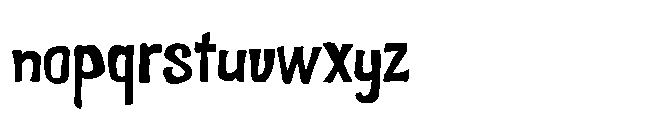 Swagberry Font LOWERCASE