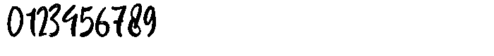 Swatch Out Font OTHER CHARS