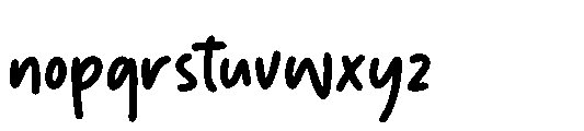 Swatches Font LOWERCASE