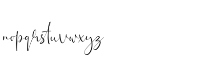 Sweet Adalyne Regular Font LOWERCASE