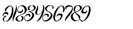 Sweet Amora Monogram Sweet Amora Italic Italic Font OTHER CHARS