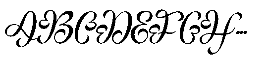 Sweet Amora Monogram Sweet Amora Italic Italic Font UPPERCASE