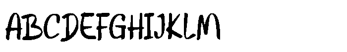 Sweet Bounce Font UPPERCASE