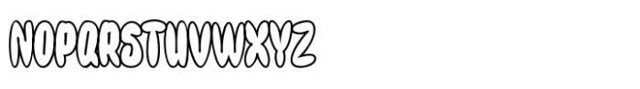 Sweet Bubble Regular Font UPPERCASE