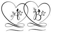 Sweet Butterfly Monogram Font UPPERCASE