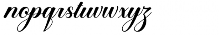 Sweet Child Script Regular Font LOWERCASE