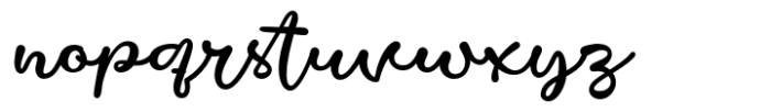 Sweet Croosh Font LOWERCASE