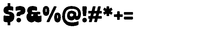 Sweet Crunch Font OTHER CHARS