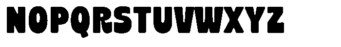 Sweet Crunch Font LOWERCASE
