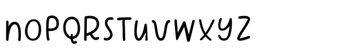 Sweet Cupcake thin Font LOWERCASE