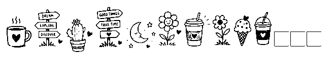 Sweet Daisy Doodles Font LOWERCASE