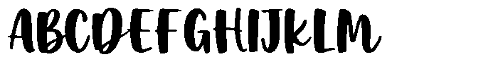 Sweet Daisy Regular Font UPPERCASE