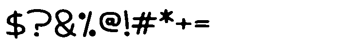 Sweet Embrace Font OTHER CHARS