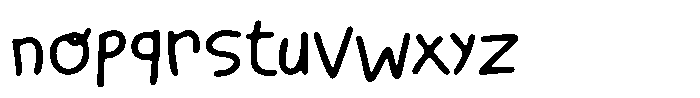 Sweet Embrace Font LOWERCASE
