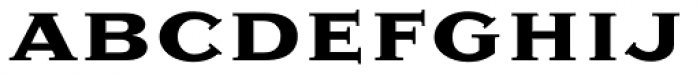 Sweet Gothic Serif Bold Font LOWERCASE