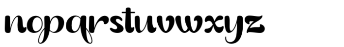 Sweet Honey Regular Font LOWERCASE