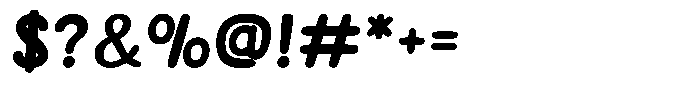 Sweet Kiddish Font OTHER CHARS