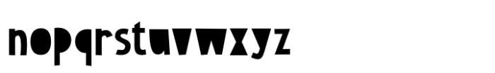 Sweet Lemon Closed Regular Font LOWERCASE
