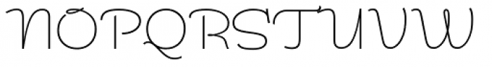 Sweet Nancy Condensed Font UPPERCASE