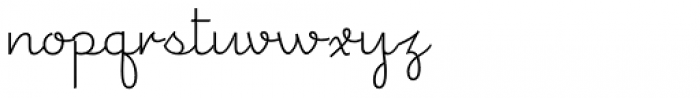 Sweet Nancy Condensed Font LOWERCASE