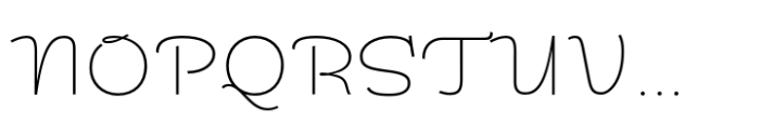 Sweet Nancy Semi Condensed Font UPPERCASE