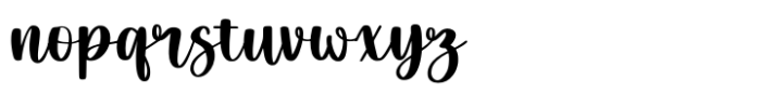 Sweet Ontimes Font LOWERCASE