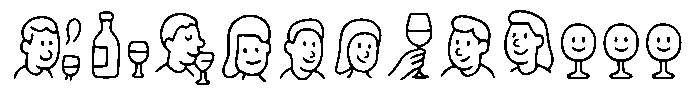 Sweet Roast Line art Regular Font UPPERCASE
