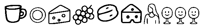 Sweet Roast Line art Regular Font LOWERCASE