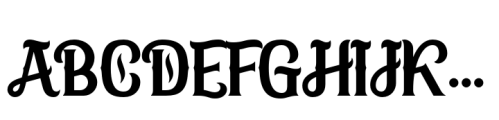 Sweet Rum Base Font UPPERCASE