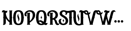 Sweet Rum Base Font UPPERCASE