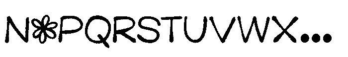 Sweet Yogurt Font LOWERCASE
