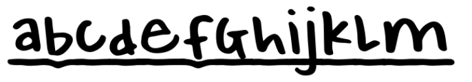 Sweet Zine Underline FONT