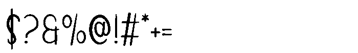 Sweete Line Font OTHER CHARS