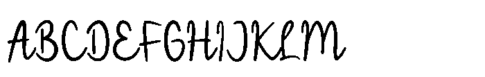 Sweete Line Font UPPERCASE