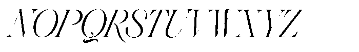 Sweetform Alternate One Font UPPERCASE