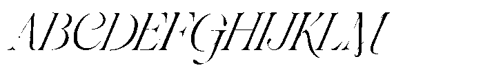 Sweetform Alternate Three Font UPPERCASE