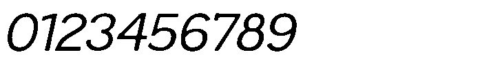 Sweetform Sans Italic Font OTHER CHARS