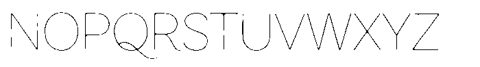 Sweetform Sans Light Font UPPERCASE