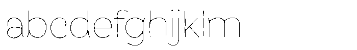 Sweetform Sans Light FONT