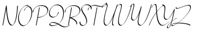 Sweety Meilita Regular Font UPPERCASE