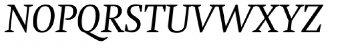 Swift Italic Cyrillic Font UPPERCASE