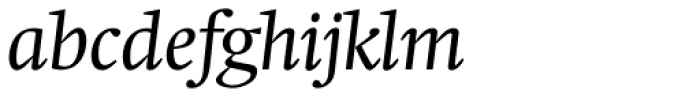 Swift Italic Cyrillic Font LOWERCASE