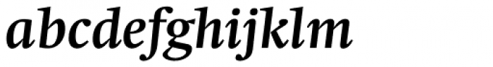 Swift Pro Bold Italic Font LOWERCASE
